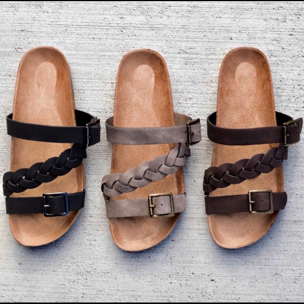 TERRI Braided Sandal - TAUPE - Picture 3 of 3